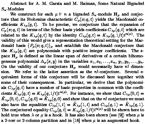 Plain TeX source file for the abstract.