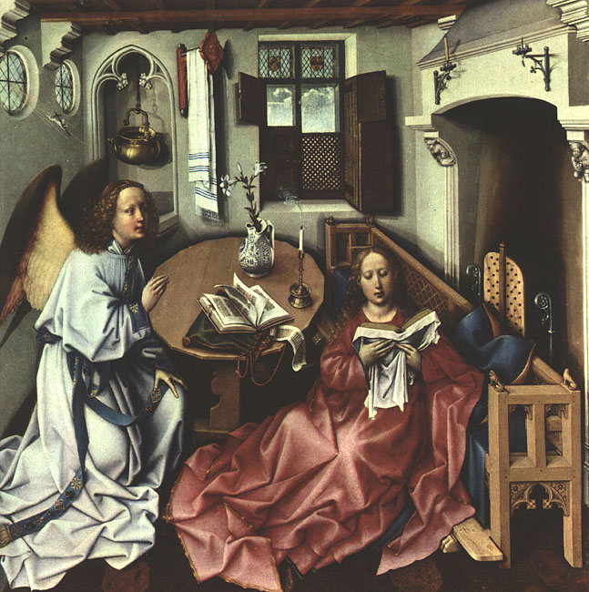 The M&eacute;rode Altarpiece (central panel)
