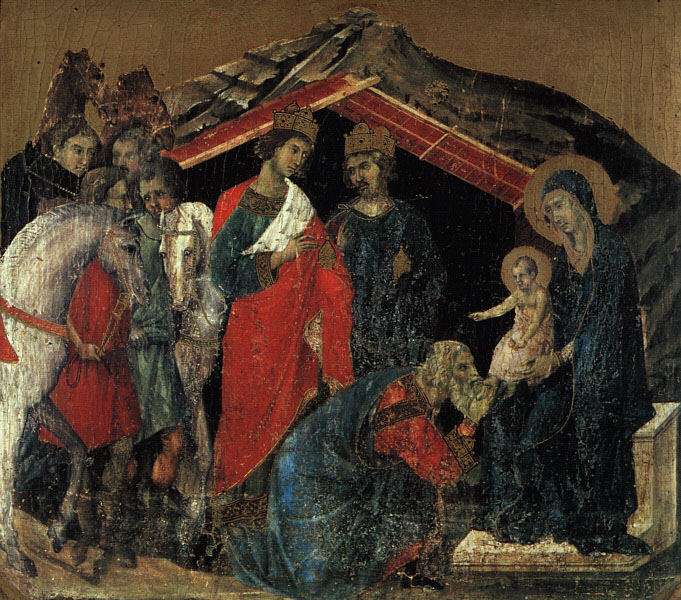 The Maest� Altarpiece (detail)