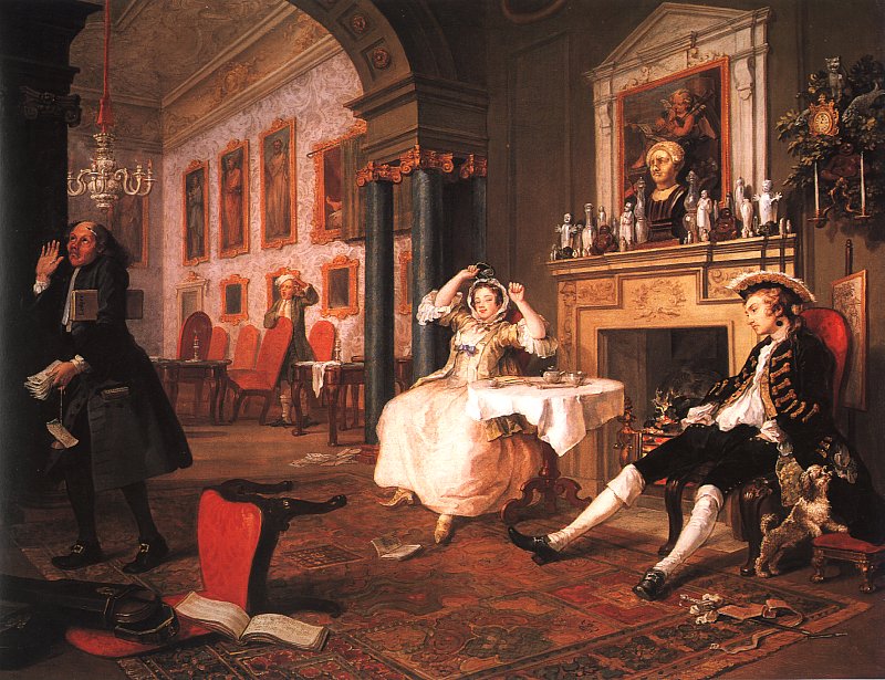 Marriage &agrave; la Mode- Scene II