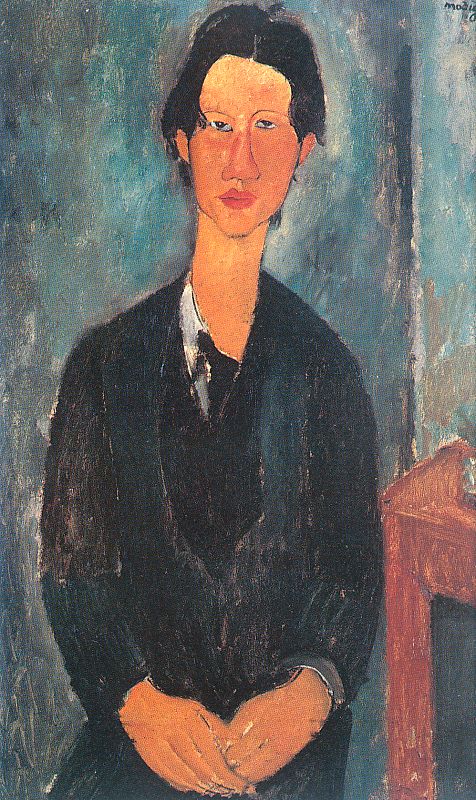Portrait of Soutine Sitting at a Table
