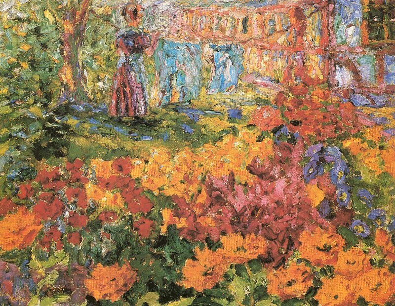 Flower Garden (Girl and Washing)