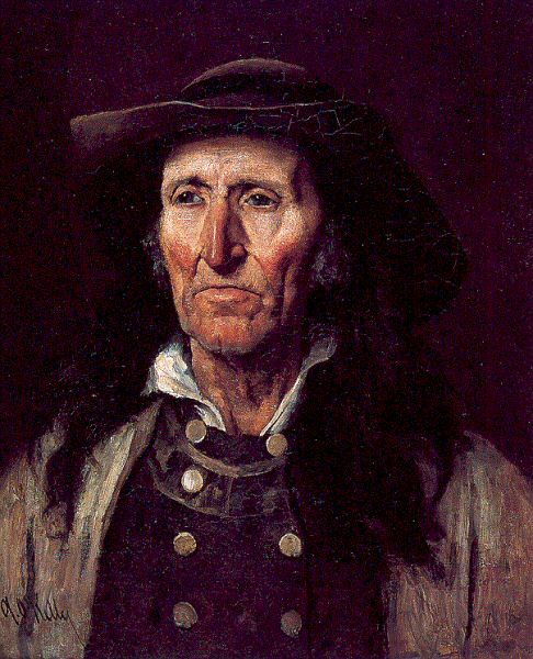 Head of a Breton of Finist&egrave;re