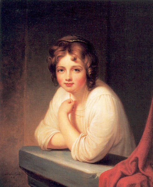 Girl at a Window (Rosalba Peale)