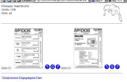 screenshot of fax-representation