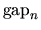 ${\rm gap}_n$