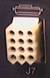 Image: 12-pin printer port