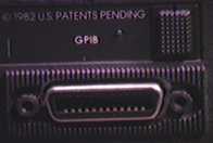 Image: GPIB port