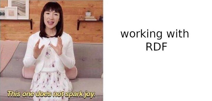 working with RDF - this one does not spark joy