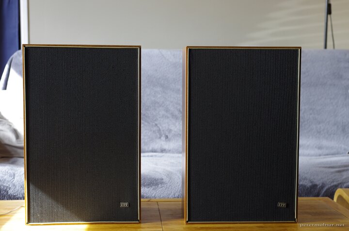 The front of ITT KS 665 speakers