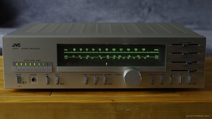 JVC R-S11L Stereo Receiver front